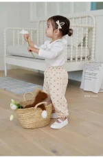 【80-130cm】パンツ ベビー ハートor小花柄 虫除け - 画像 (19)