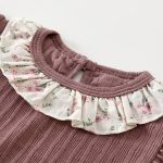 【66-90cm】セットアップ ベビー 花柄 フリル - 画像 (3)