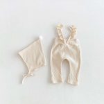 【66-100cm】ｔサロペット ベビー パステルカラー フリル - 画像 (15)