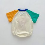 【73-90cm】ロンパース ベビー ポテト プリント カラフル - 画像 (6)