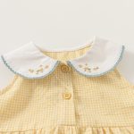 【73-110cm】ワンピース ベビー ノースリープ チェック - 画像 (8)