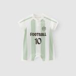 【60-100cm】ロンパース ベビー フットボール カジュアル - 画像 (5)