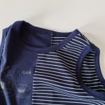 【90-140cm】タンクトップ キッズ ボーダー 切り替え - 画像 (10)
