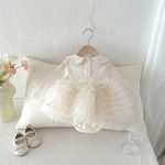 【66-90cm】ロンパース ベビー プリンセス チュール - 画像 (5)