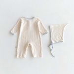 【66-90cm】ロンパース ベビー カラーバリ 無地 - 画像 (11)