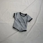 【66-90cm】ロンパース ベビー 韓国風 うさぎプリント - 画像 (5)