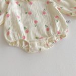 【66-90cm】ロンパース＆帽子 ベビー チューリップ キュート - 画像 (14)