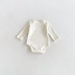 【66-90cm】ロンパース ベビー 熊柄ボーダー シンプル - 画像 (18)