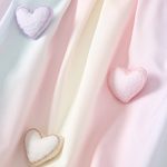 【66-90cm】ロンパース ベビー カラフル ハート - 画像 (7)