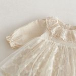 【66-90cm】ロンパース ベビー レース プリンセス - 画像 (8)