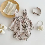 【66-100cm】セットアップ ベビー 花柄 キャミソール - 画像 (6)