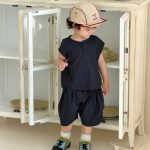 【73-110cm】セットアップ ベビー ゆったり ノースリーブ