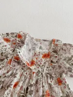 【66-100cm】セットアップ ベビー フリル 小花柄 - 画像 (17)