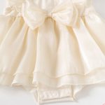 【59-90cm】ロンパース ベビー 蝶結び フリル - 画像 (13)