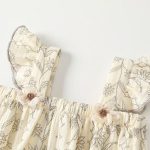 【66-90cm】ロンパース ベビー フリル シンプル - 画像 (5)