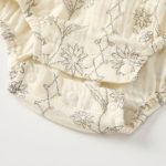 【66-90cm】ロンパース ベビー フリル シンプル - 画像 (7)