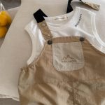 【90-150cm】サロペット キッズ服 カラフルマウンテン ポケット付き - 画像 (8)