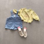 【66-100cm】オーバーオール ベビー インスタ風 デニム - 画像 (5)