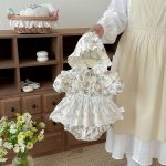 【66-90cm】ロンパース ベビー フラワー プリンセス - 画像 (6)