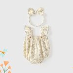 【66-90cm】ロンパース ベビー フリル シンプル - 画像 (4)