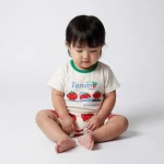 【80-120cm】セットアップ ベビー トマトプリント お出かけに - 画像 (15)