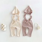 【66-100cm】ｔサロペット ベビー パステルカラー フリル - 画像 (13)