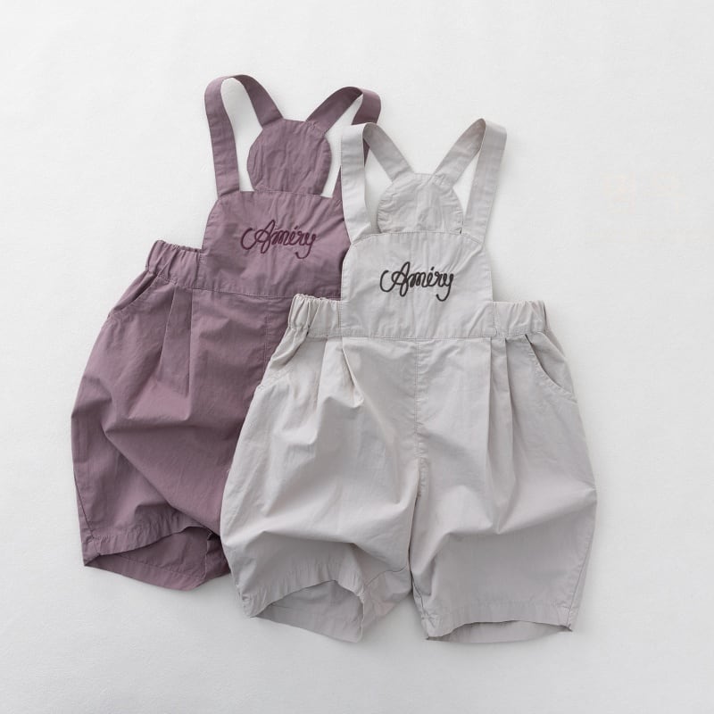 777158a595cedc6d4e3ded78a396e652.jpg 【80-130cm】サロペット 男の子 韓国風 ゆったり シルエット - 画像 (1)