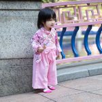 【60-100cm】浴衣 ベビー 桜柄 スウィート - 画像 (6)