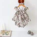 【66-100cm】セットアップ ベビー 花柄 キャミソール - 画像 (8)