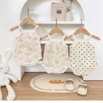 【66-100cm】ロンパース ベビー プリント キャミソール - 画像 (10)
