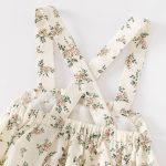【66-100cm】サロペットorセットアップ ベビー 可愛い フラワー - 画像 (6)
