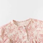 【59-90cm】ロンパース ベビー ブルー 花柄 - 画像 (11)