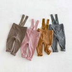 【66-90cm】サロペット ベビー カジュアル 合わせやすい - 画像 (3)