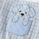 【66-90cm】ロンパース ベビー ドッグ柄 チェック - 画像 (6)