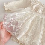 【66-90cm】ロンパース ベビー レース プリンセス - 画像 (11)