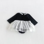 【66-90cm】ロンパース ベビー レース襟 チュール - 画像 (8)