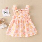 【66-100cm】ロンパースorワンピース ベビー 花柄 フリル - 画像 (9)