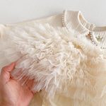 【66-90cm】ロンパース ベビー プリンセス チュール - 画像 (13)