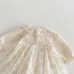 【66-90cm】ロンパース ベビー レース プリンセス - 画像 (10)