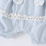 【73-100cm】セットアップ ベビー 可愛い ウサギ ドット サロペット - 画像 (10)