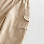 【80-130cm】パンツ ベビー ポケット付き ロング 無地 - 画像 (20)