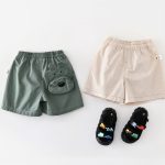 【73-100cm】ショートパンツ ベビー クマ カートゥーン - 画像 (2)