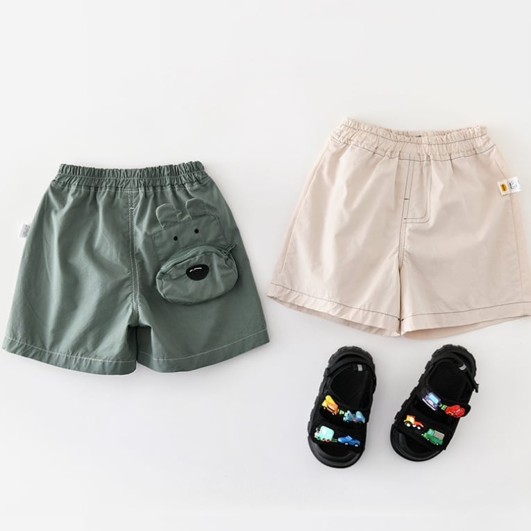 8c3ebd702fd797397d370274583e5649.jpg 【73-100cm】ショートパンツ ベビー クマ カートゥーン - 画像 (1)
