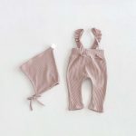 【66-100cm】ｔサロペット ベビー パステルカラー フリル - 画像 (5)