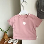【73-100cm】Tシャツorショートパンツ ベビー 韓国風 カジュアル - 画像 (12)