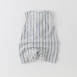 【66-90cm】ロンパース ベビー ストライプ ゾウー柄 - 画像 (5)