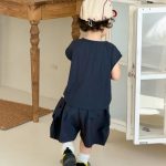【73-110cm】セットアップ ベビー ゆったり ノースリーブ - 画像 (3)