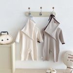【66-90cm】ロンパース ベビー カラーバリ 無地 - 画像 (7)