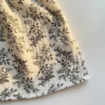 【66-130cm】ロンパース or ワンピース ベビー 小花柄 折り襟 - 画像 (24)