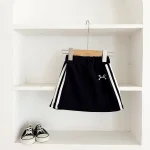 【80-130cm】セットアップ ベビー リボン スカート シンプル - 画像 (9)